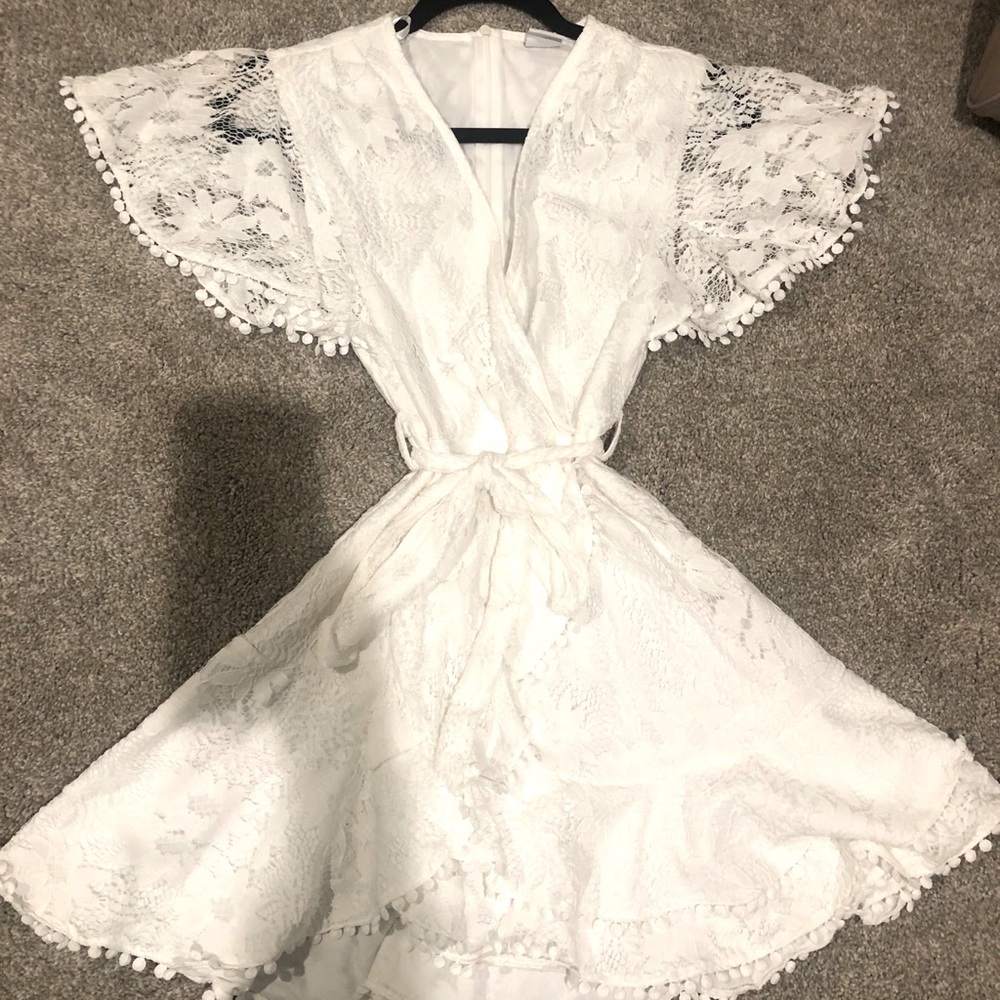 White dress
